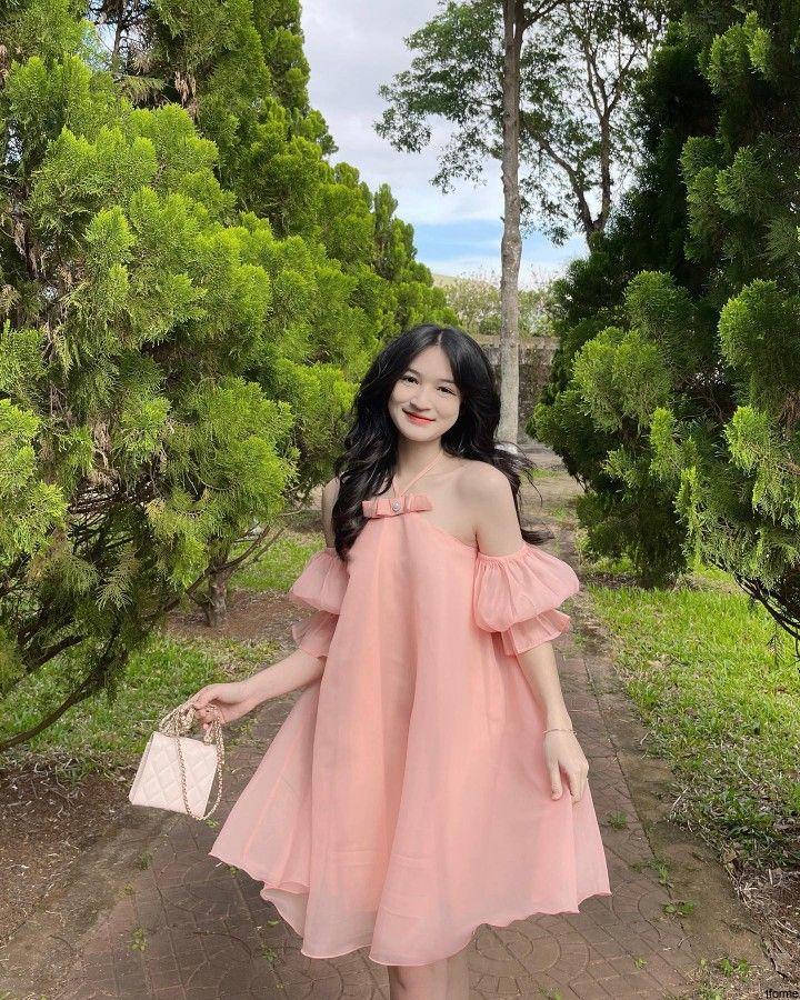 hình gái xinh mặc pinky cute cực xinh