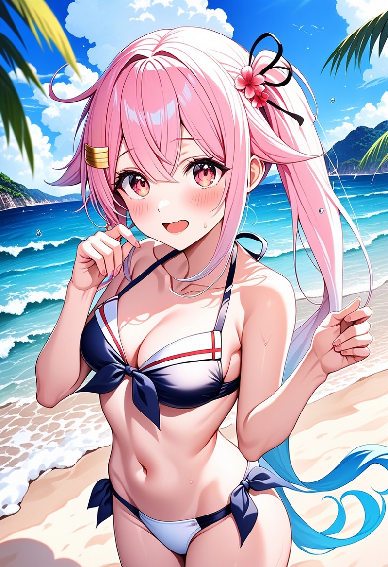 hình nền anime mặc bikini hd siêu xinh